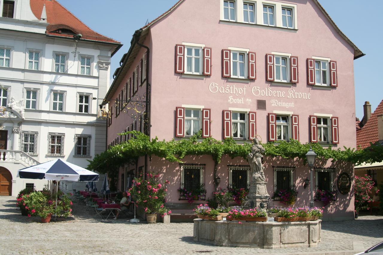 Gasthof & Hotel Goldene Krone Iphofen Dış mekan fotoğraf