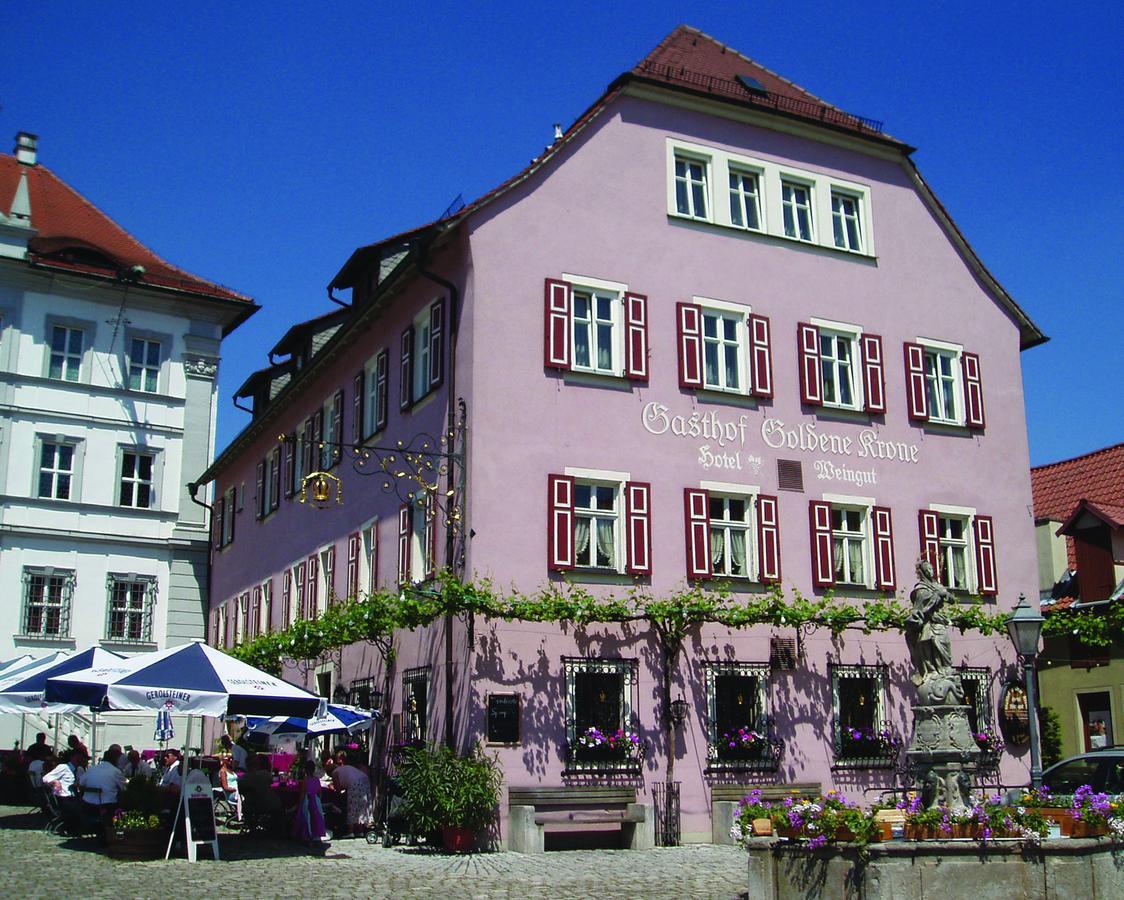 Gasthof & Hotel Goldene Krone Iphofen Dış mekan fotoğraf